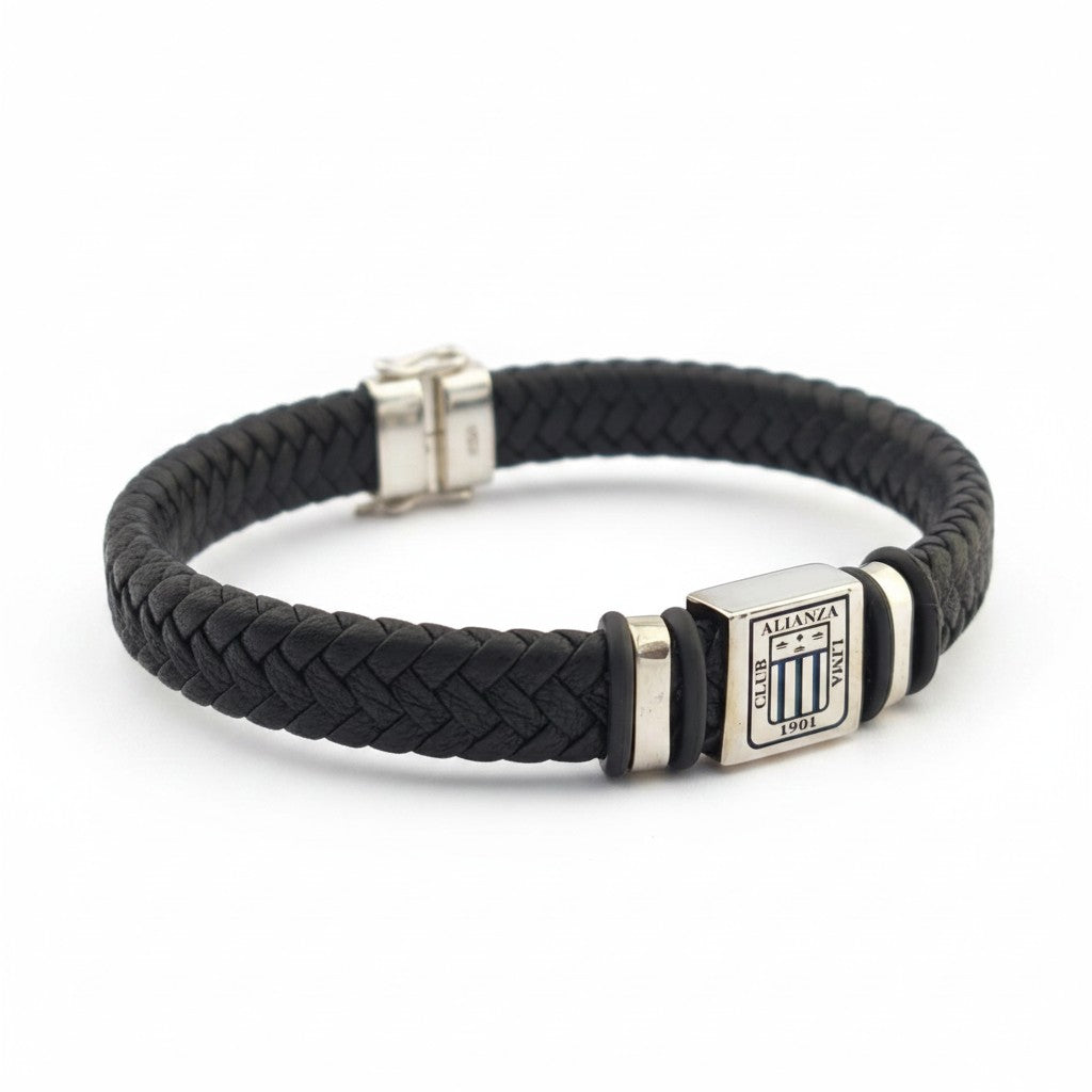 Pulsera de Cuero Alianza Lima