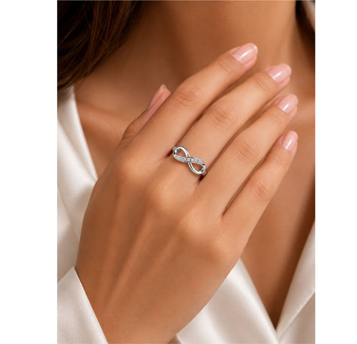 Anillo Infinito Brillante