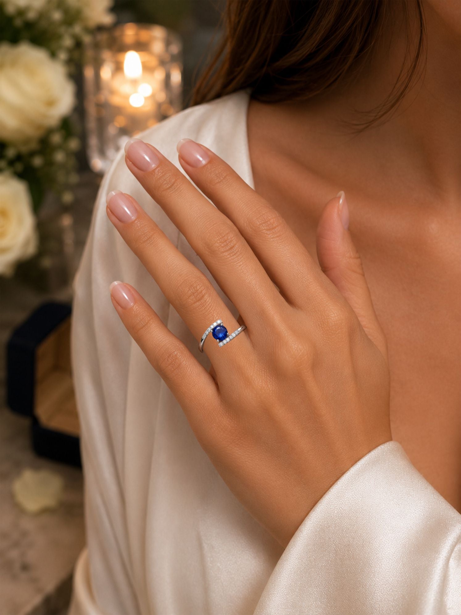 Anillo Encuentro Blue Eternity