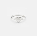 Anillo Corazón de Plata