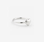 Anillo Corazón de Plata