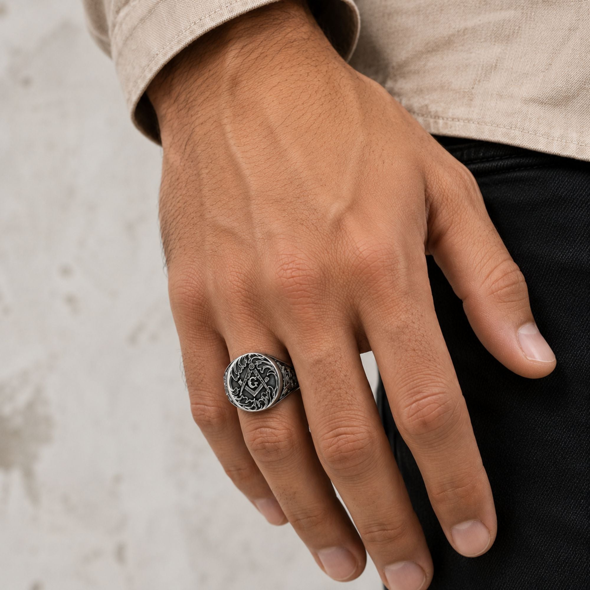 Anillo Masonico