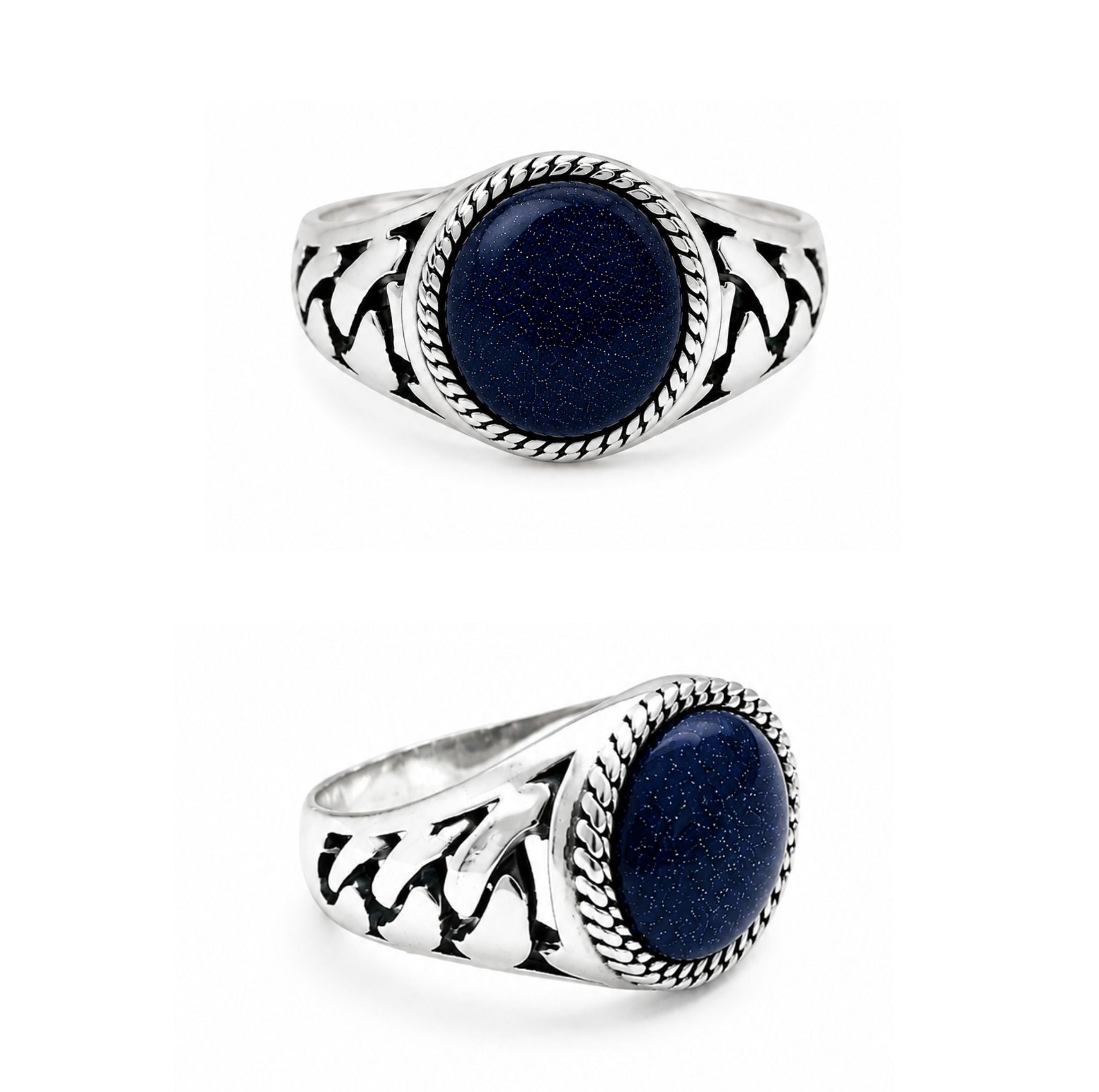 Anillo Piedra Destellos