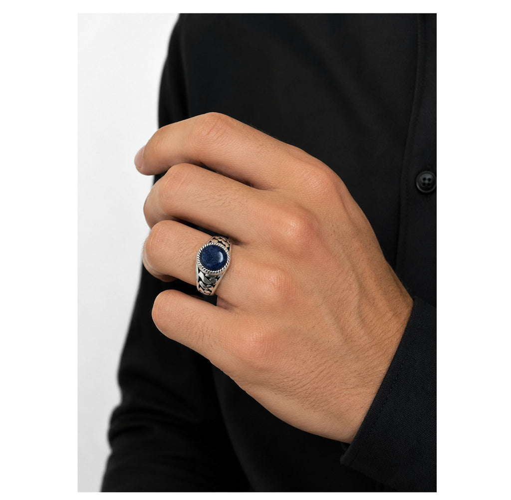 Anillo Piedra Destellos