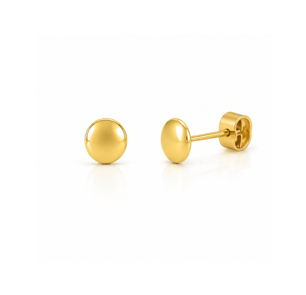 Arete Lentejita - Tic Oro 18k
