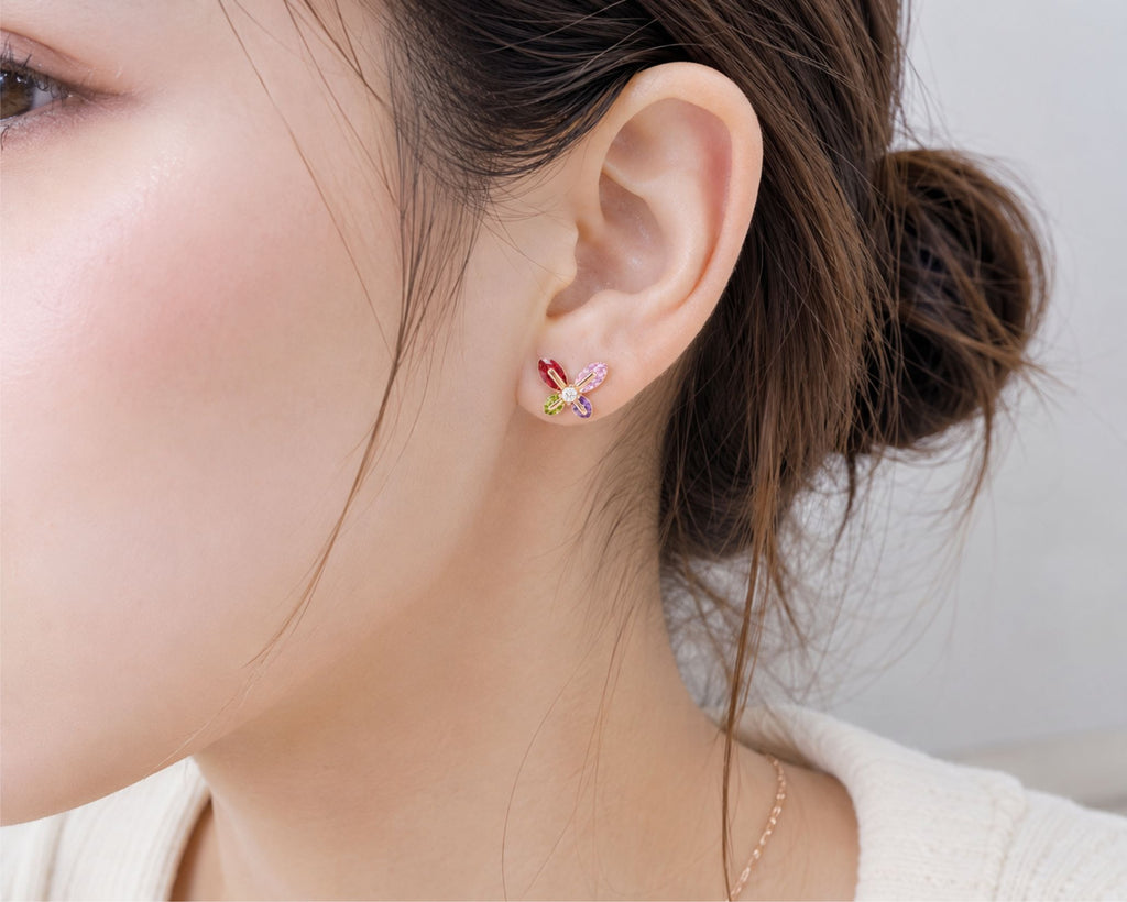 Aretes Mariposa Aurora