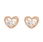 Aretes Corazón Destello