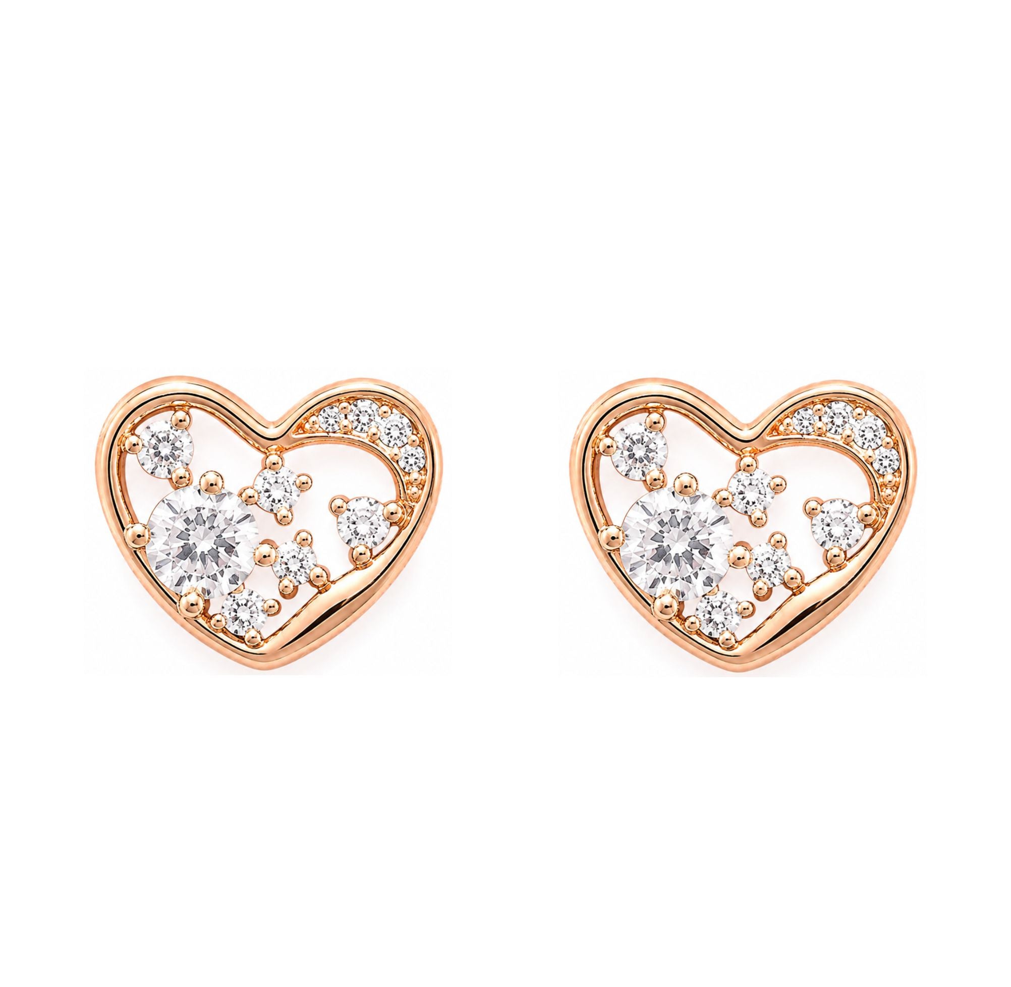 Aretes Corazón Destello