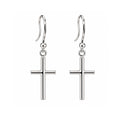 Aretes Colgantes Cruz de Fe