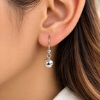 Aretes Colgantes Esfera de Luz