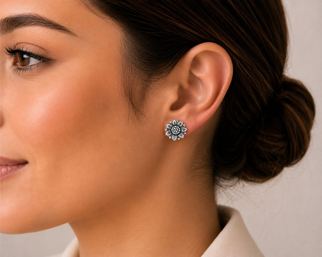 Arete Girasol Esencia