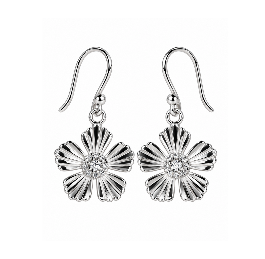 Aretes Flor Radiante
