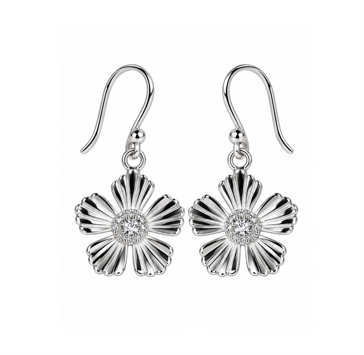 Aretes Flor Radiante