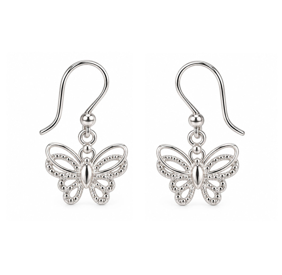 Aretes Colgantes Mariposa Encanto