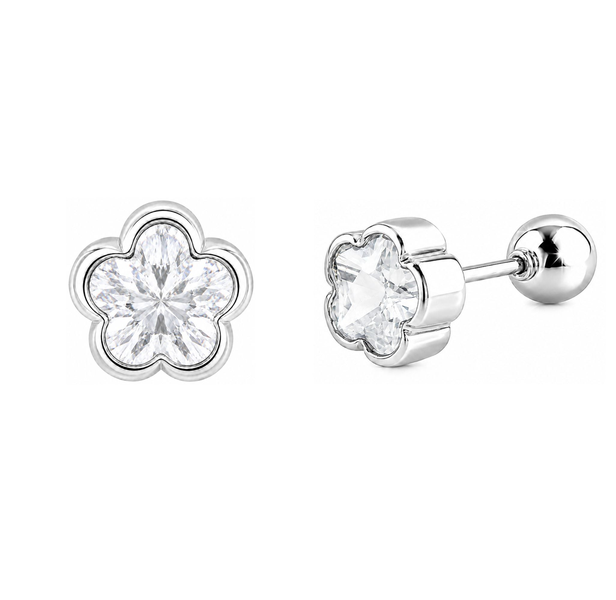 Arete Floral White