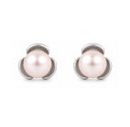 Arete Reversible Roseta Perla