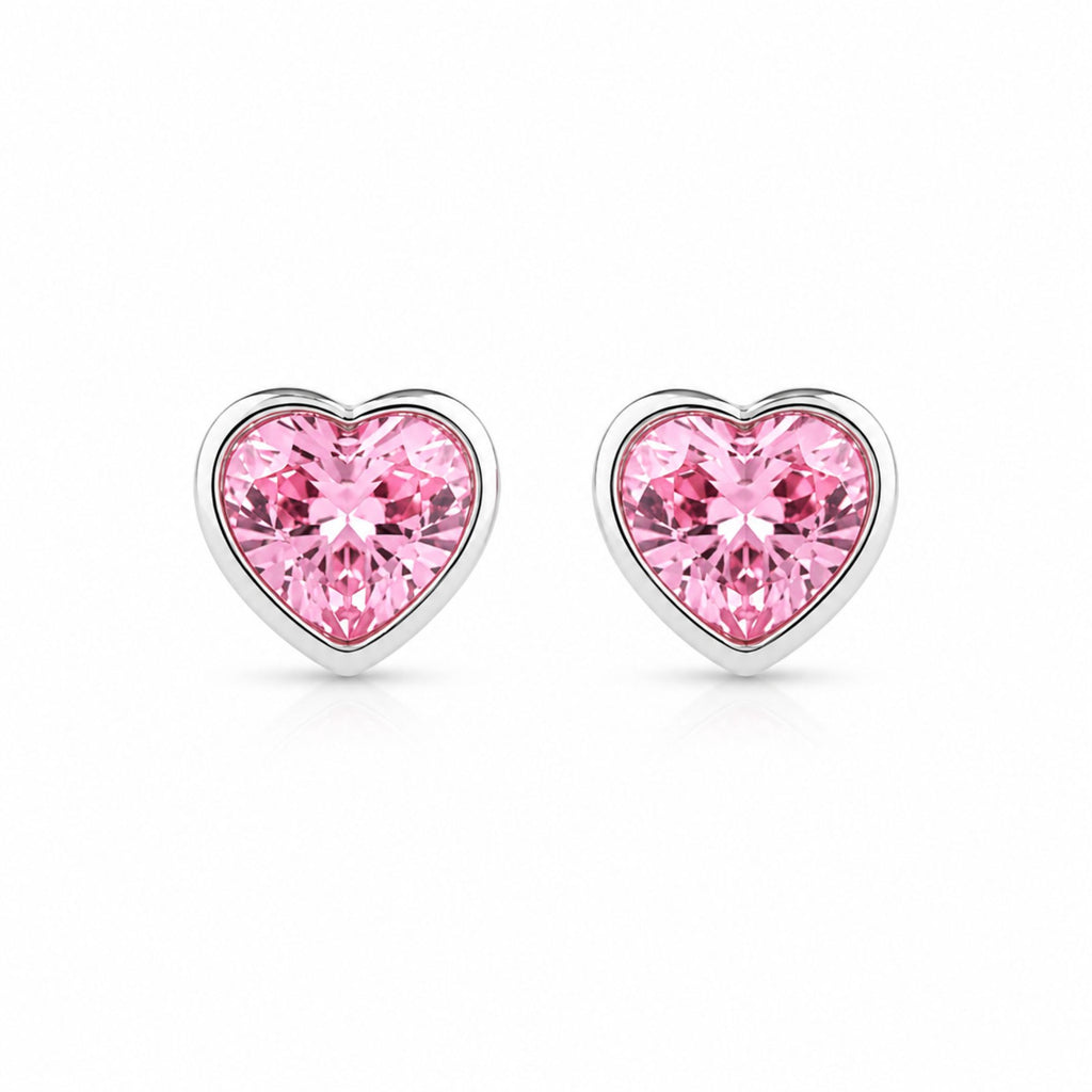 Arete Reversible Corazon Pink