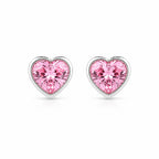 Arete Reversible Corazon Pink