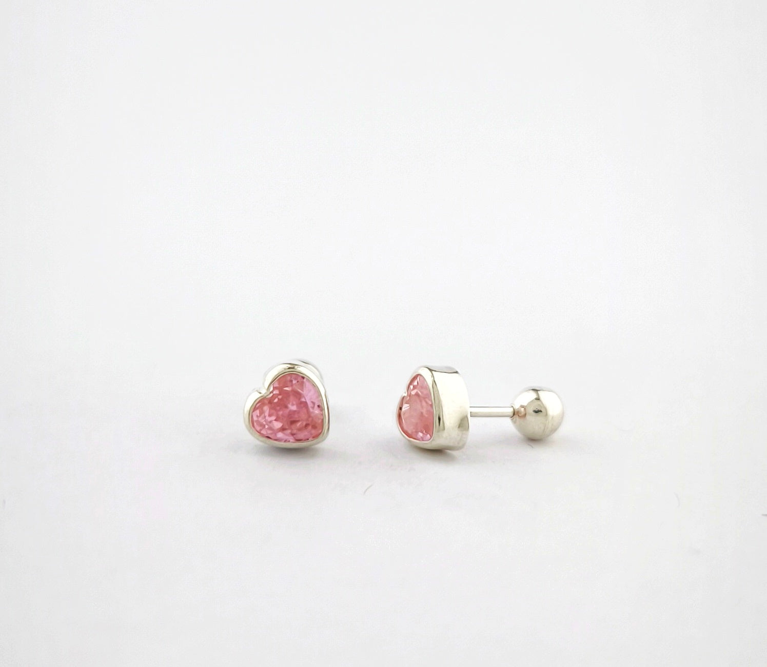 Arete Reversible Corazon Pink