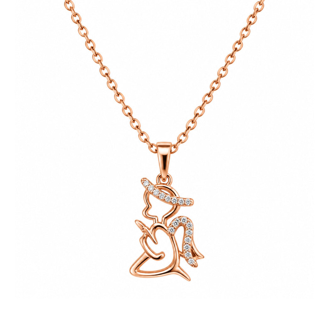 Collar Ángel Gold Rose