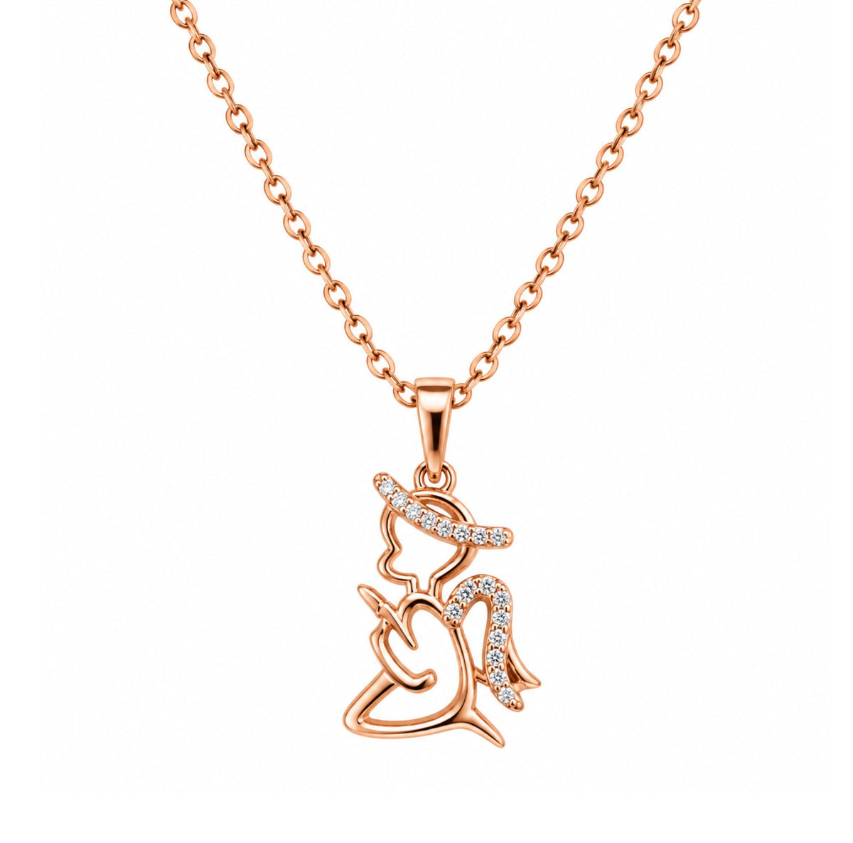 Collar Ángel Gold Rose