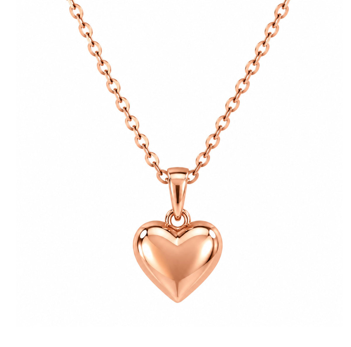 Collar Corazón Esencia Gold Rose