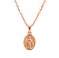 Collar Virgen Milagrosa Gold Rose