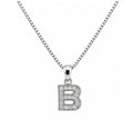 Collar Inicial “B” con Circones – Brilla con tu Esencia