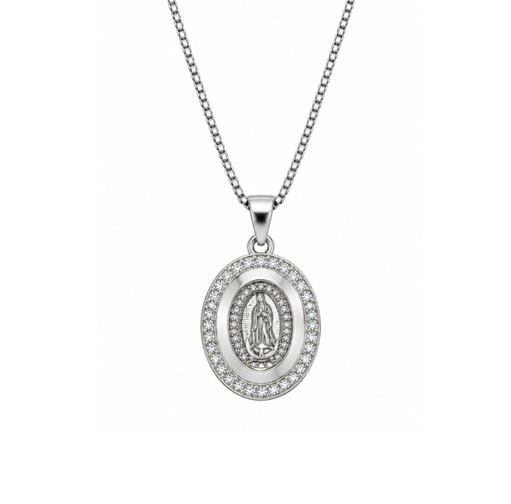 Collar Virgen Milagrosa con Circones
