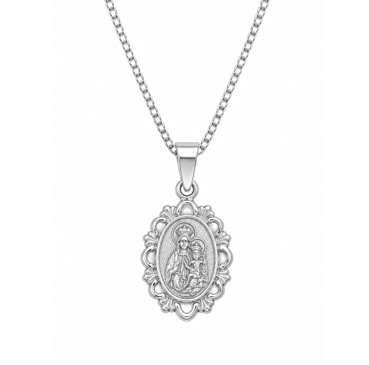 Medalla Virgen con Niño 2