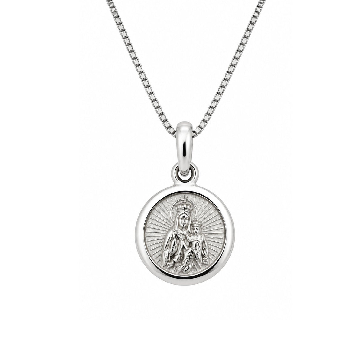 Medalla Virgen con Niño