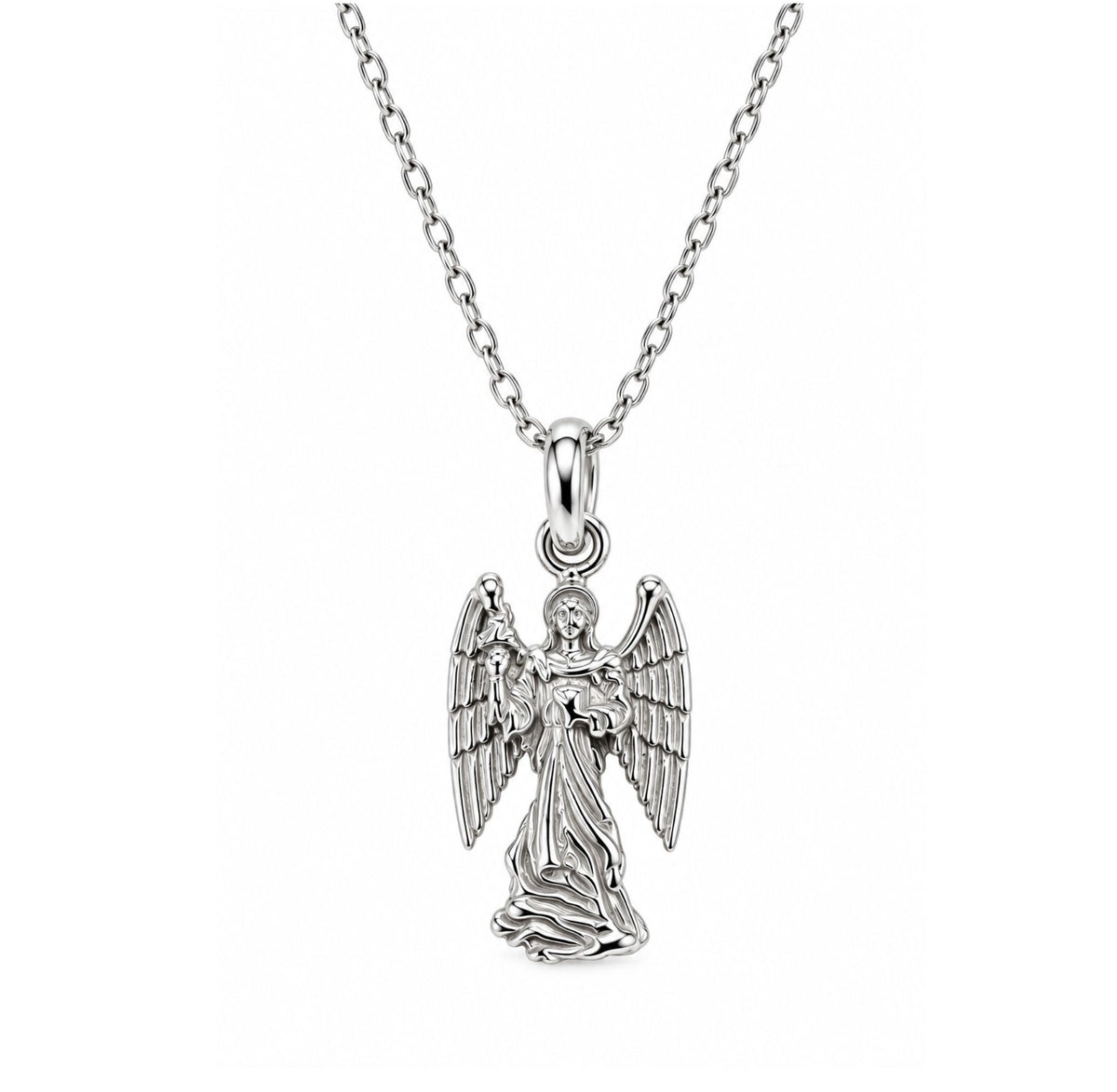 Collar Arcángel Zadquiel – Transformación, Fe y Luz