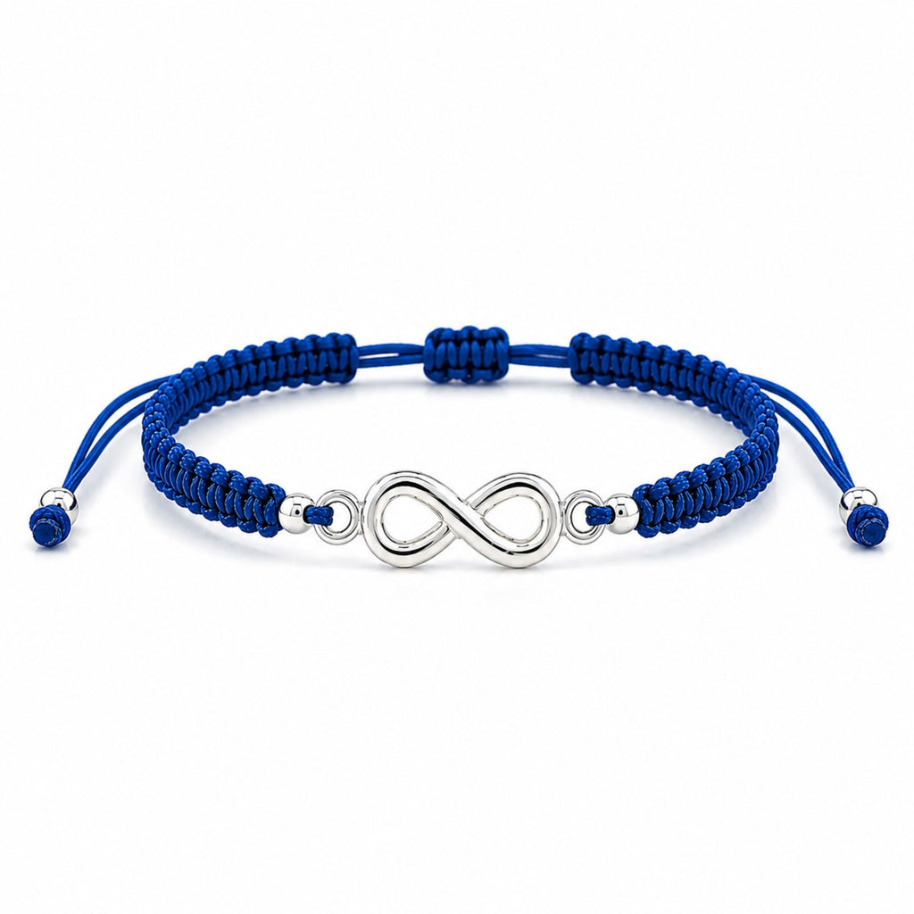 Pulsera Amuleto Infinito Azul