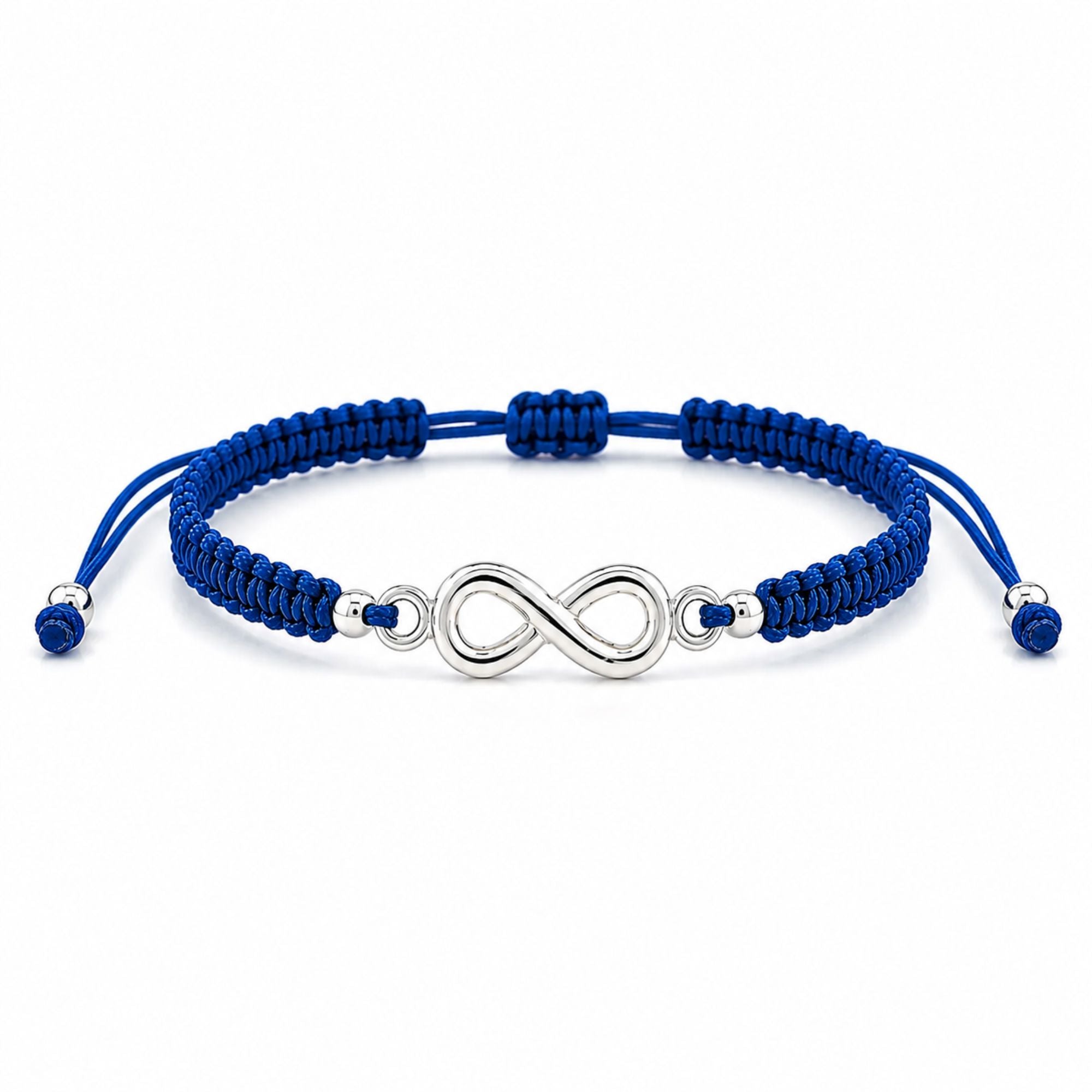 Pulsera Amuleto Infinito Azul