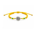 Pulsera Tejida Girasol