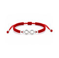 Pulsera Amuleto Infinito Rojo
