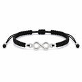 Pulsera Amuleto Infinito Negro