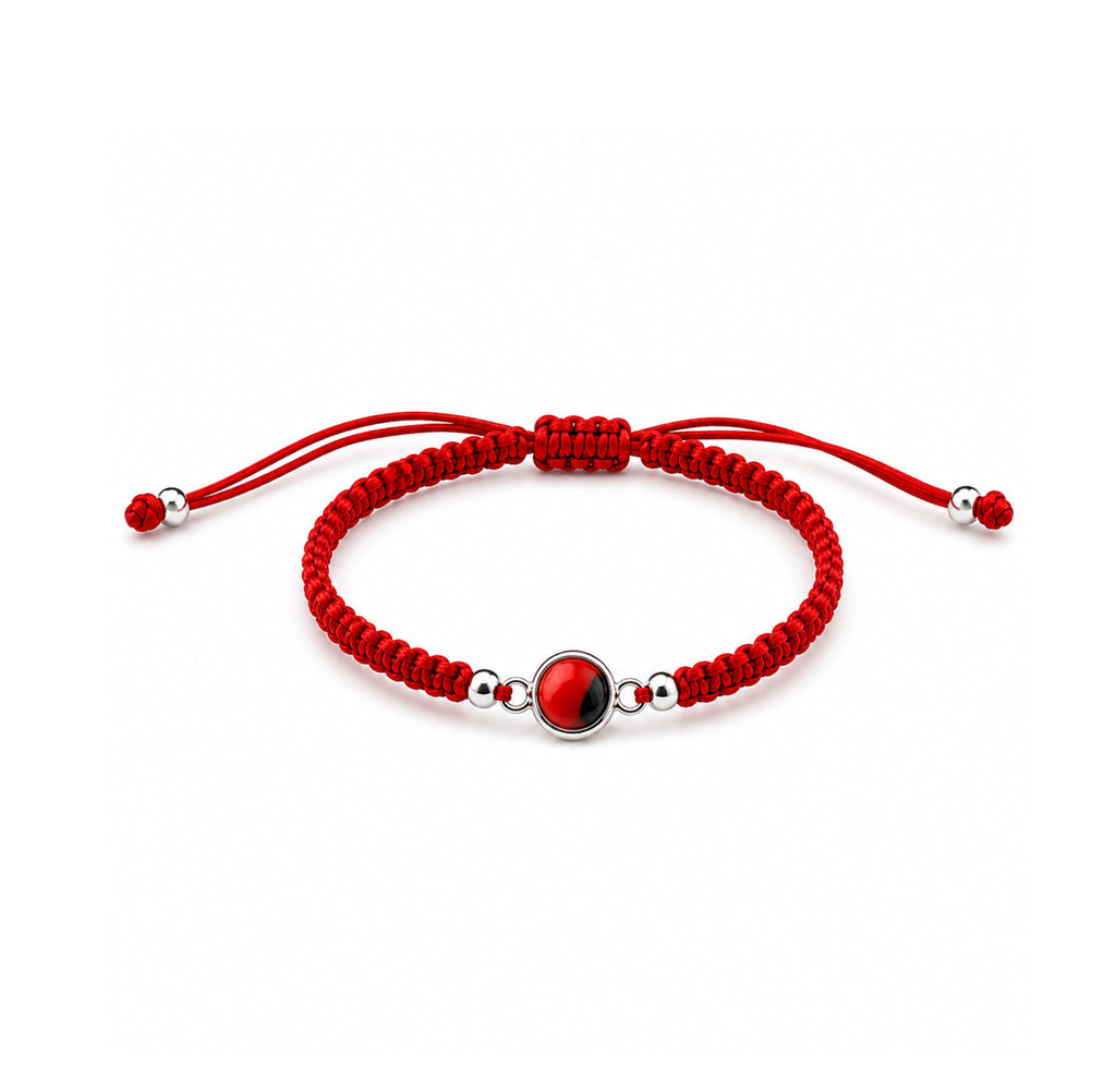 Pulsera Tejida Huayruro