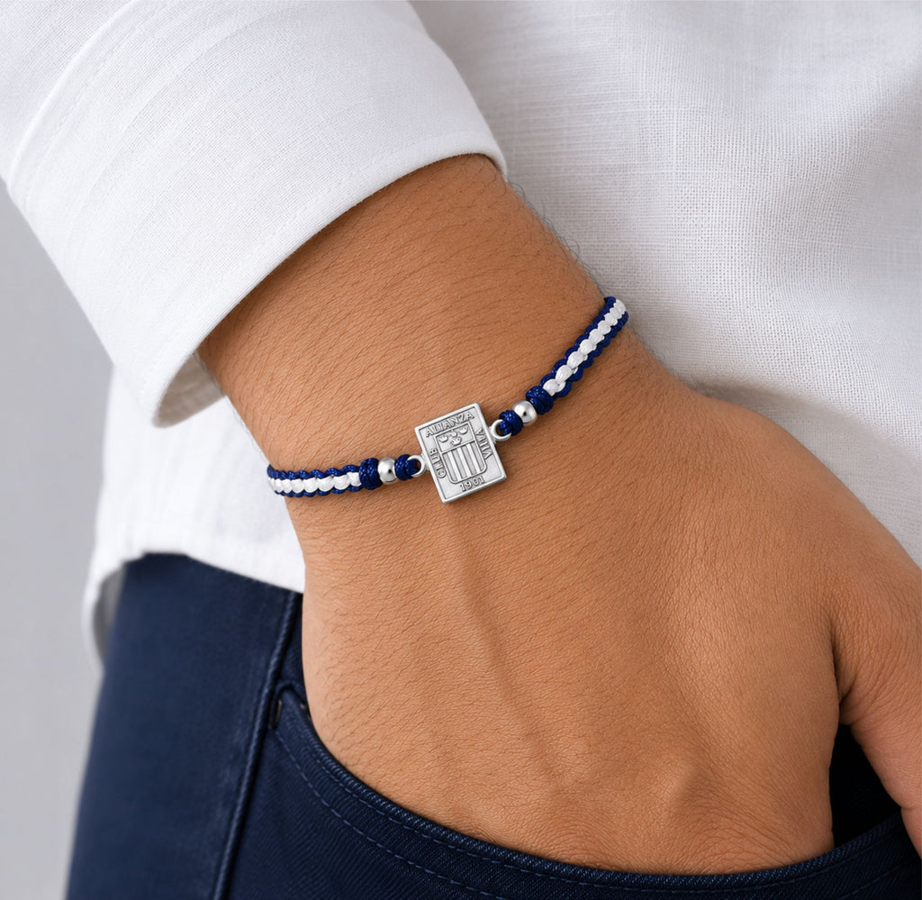 Pulsera Tejida Pasión Aliancista 2