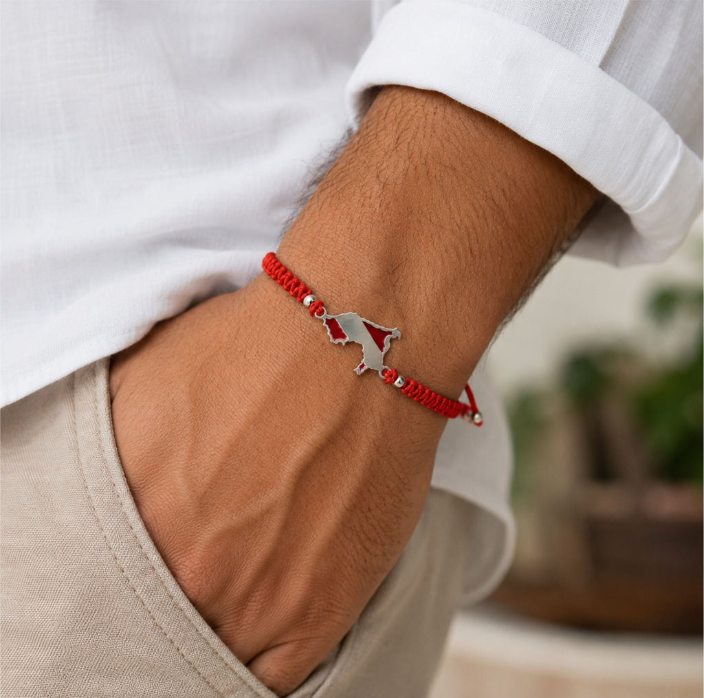 Pulsera Tejida Mapa del Perú 3
