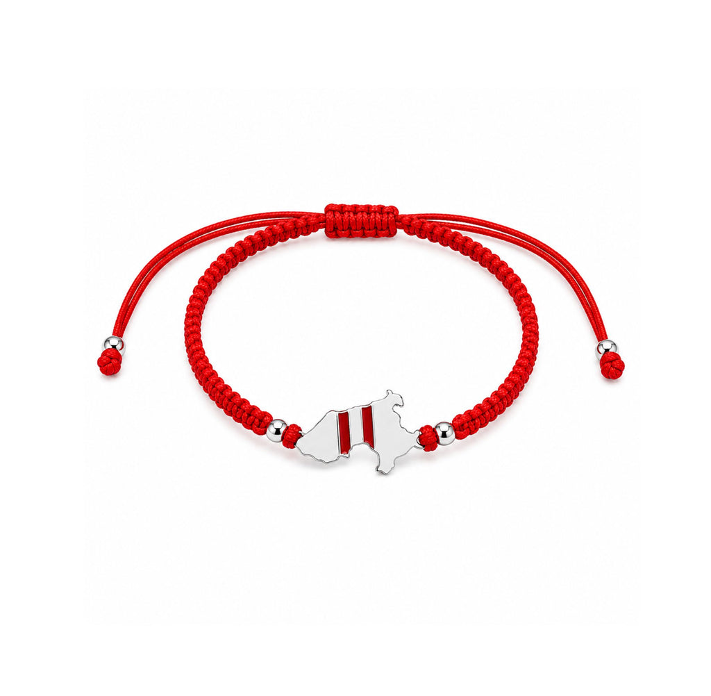 Pulsera Tejida Mapa del Perú 2