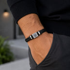 Pulsera de Cuero Alianza Lima