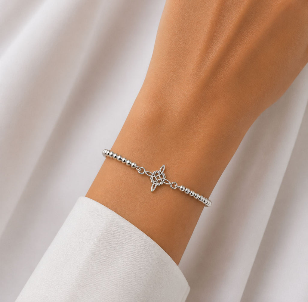 Pulsera Regulable Nudo de Bruja