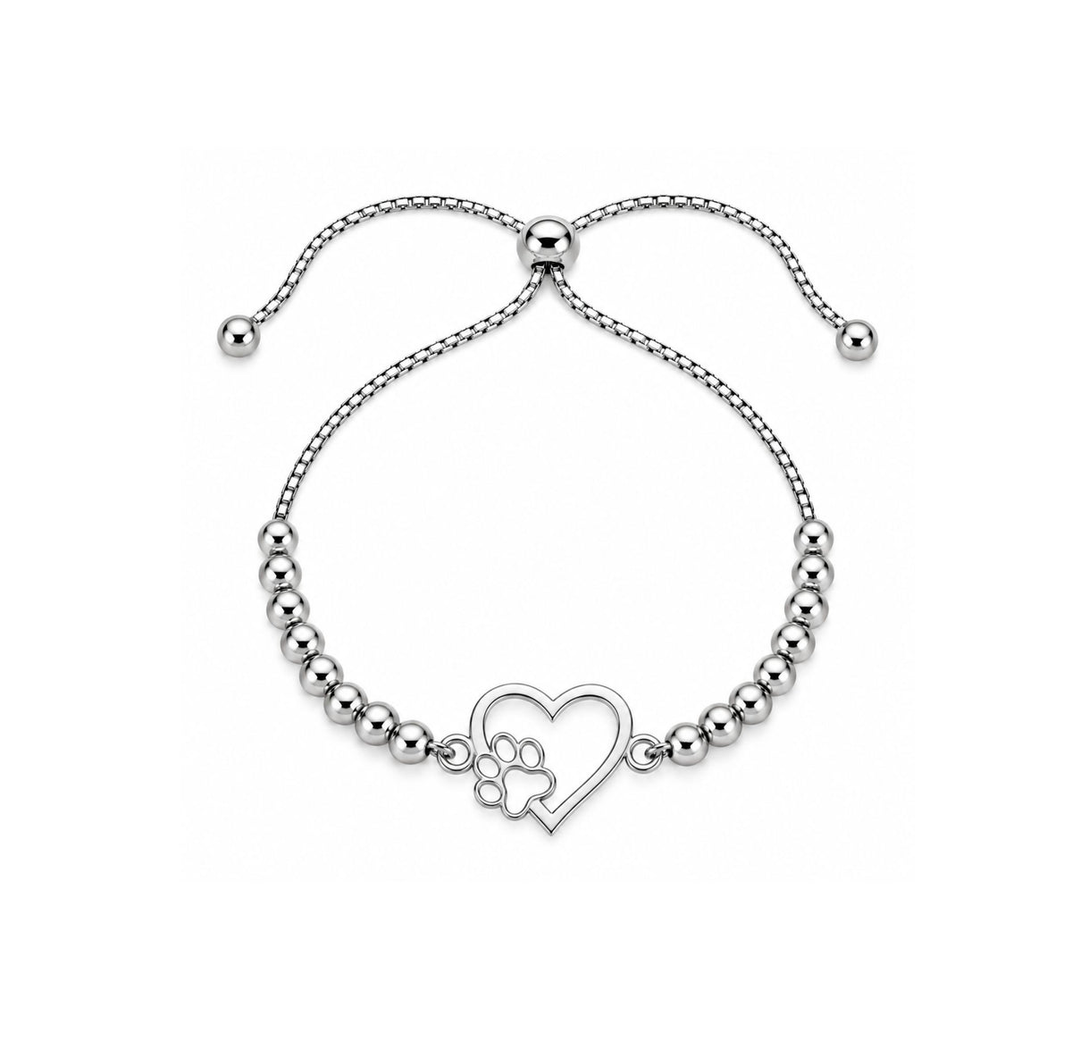 Pulsera Regulable Huellita de Amor