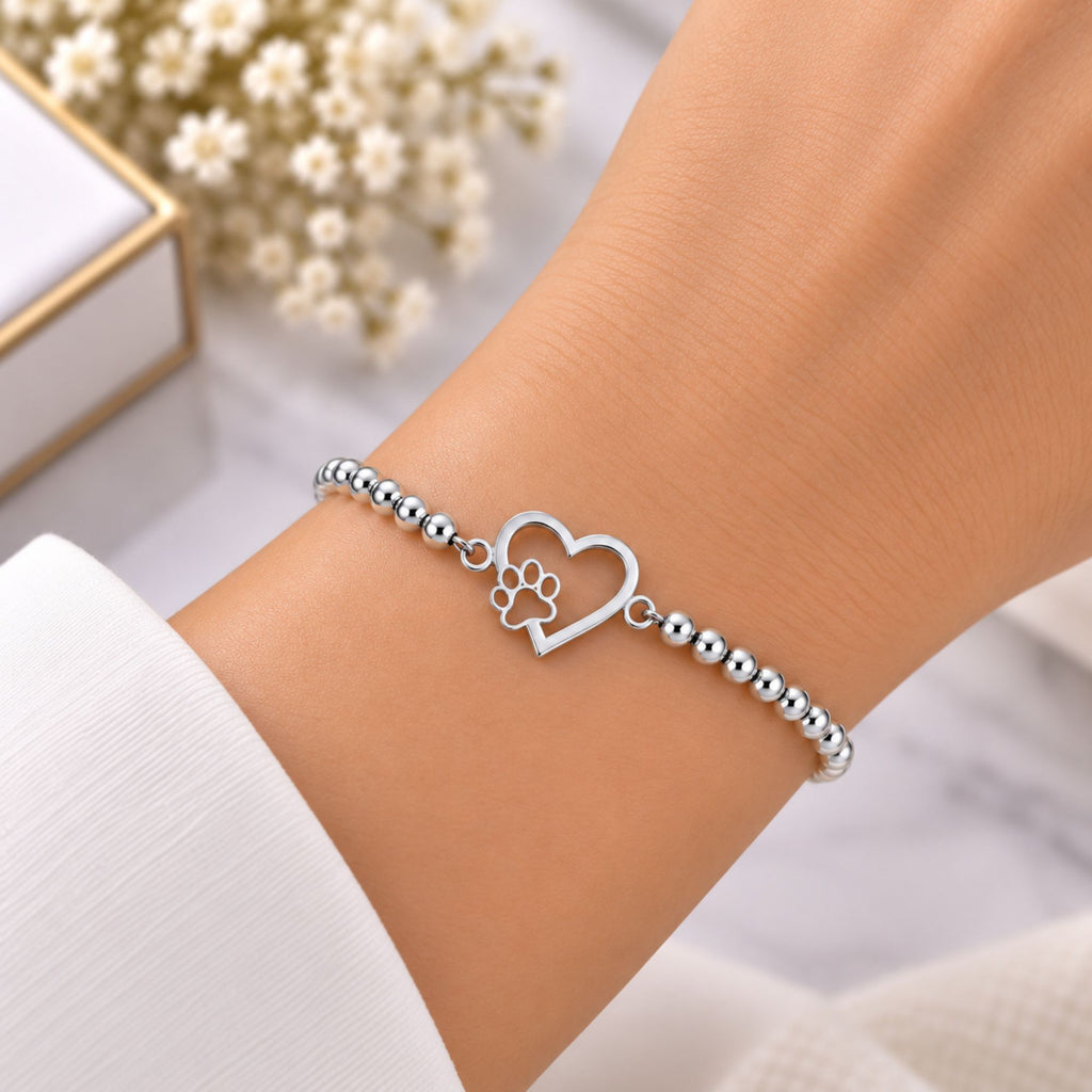 Pulsera Regulable Huellita de Amor