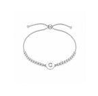 Pulsera Regulable Inicial Personalizada Letra C