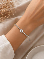 Pulsera Regulable Inicial Personalizada Letra C