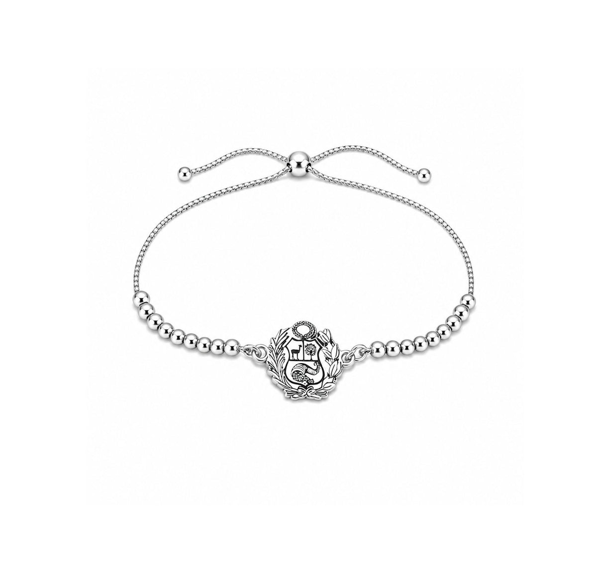 Pulsera Regulable Escudo Peruano