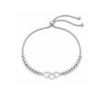 Pulsera Regulable Tres Corazones