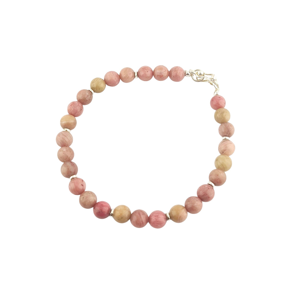 Pulsera Rodonita Rosa